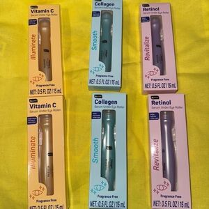 Eye Cream Collection - Yellow, Blue, Purple